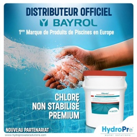 Produit d'entretien pour piscine : Nouveau partenariat avec Bayrol 